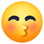 Facebook Messenger Flushkiss Emoji