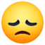 Facebook Messenger Frown Emoji