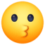 Facebook Messenger Kiss Emoji